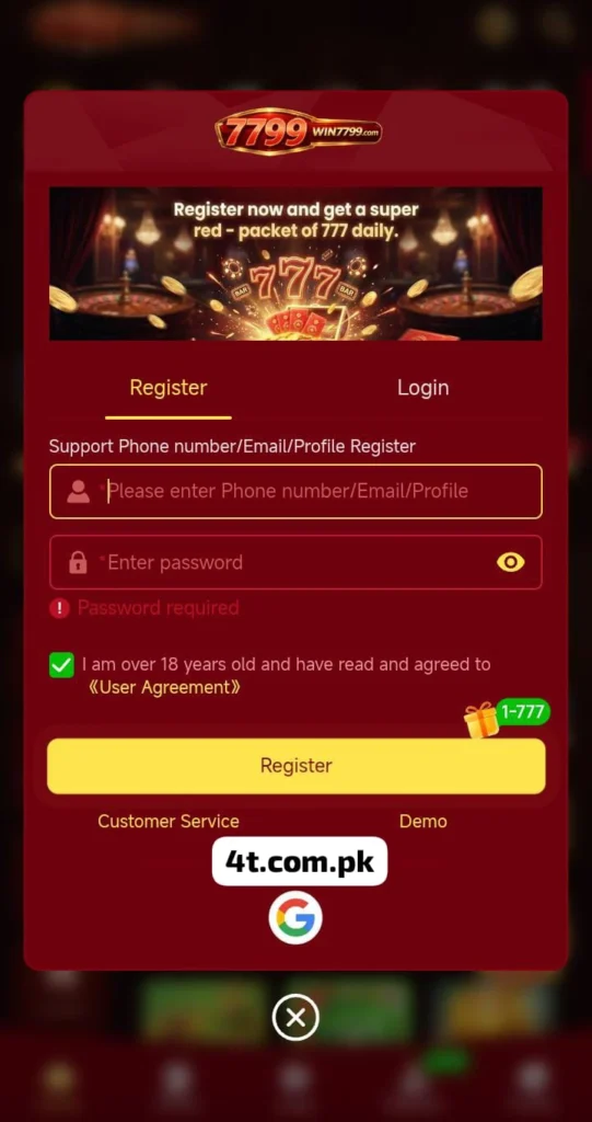 Win7799 app