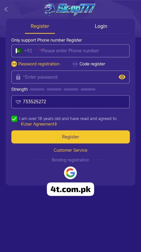 skep777 earning platform