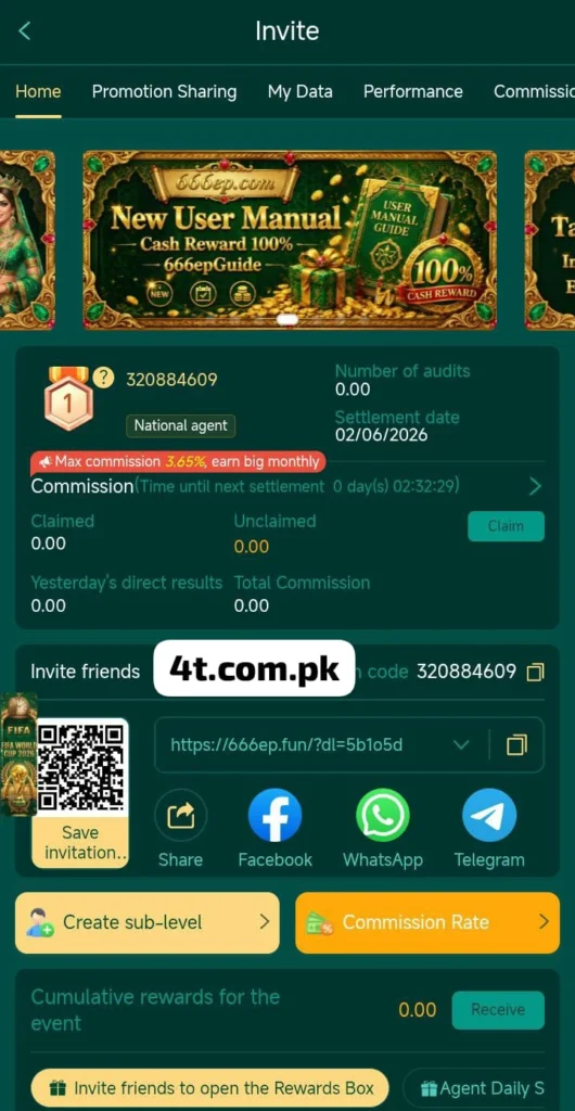 666EP Earning app