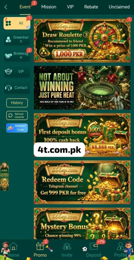 666EP Game Best earning apk in pakistan