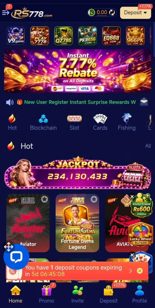 RS778 Game new earning app in pakistan