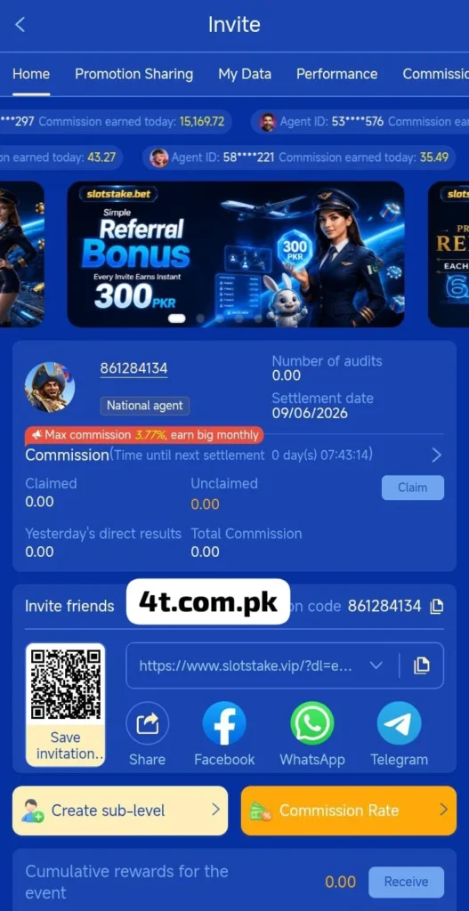 Sloatstake Game online earning platform