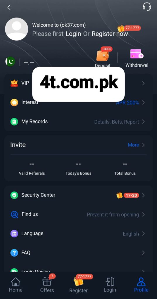 OK37 Game  Earning App