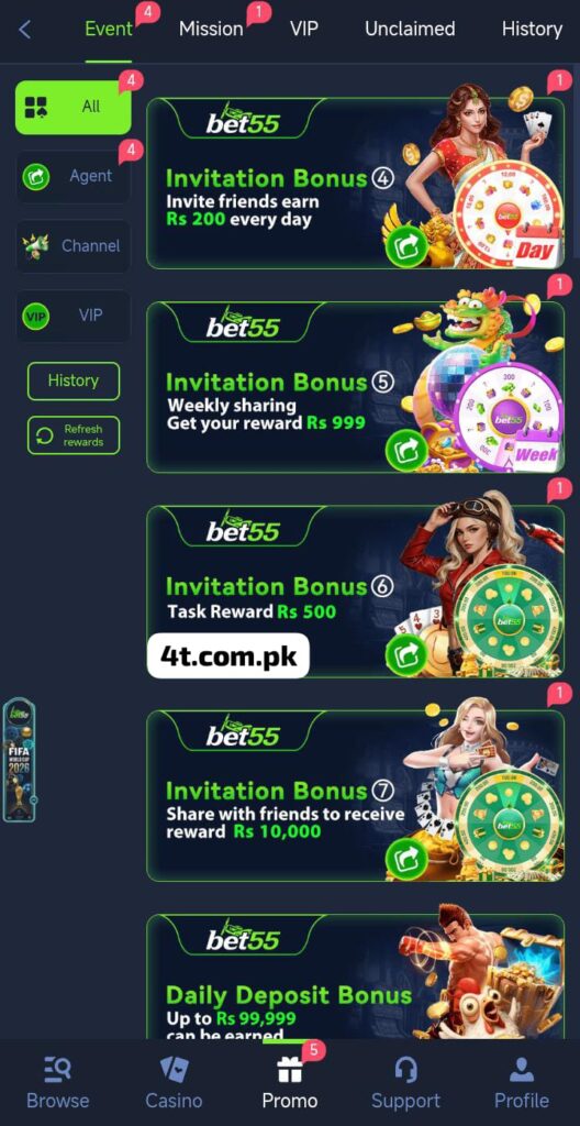 BET55 Game Download
